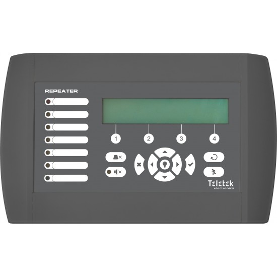 REPEATER GREY FIRE DETECTION KEYBOARD