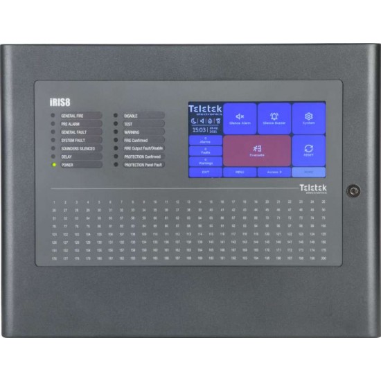 IRIS 8L NETWORK FIRE DETECTION PANEL