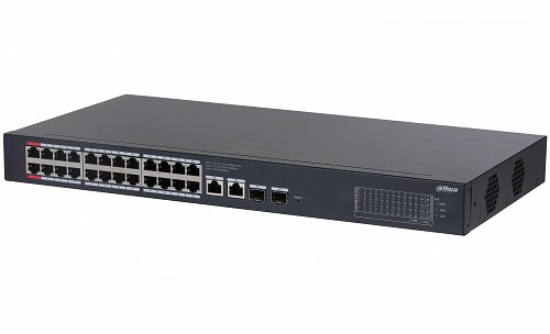 Dahua PoE Cloud Gigabit Switch 24port +2UP 375W CS4228-24GT-375