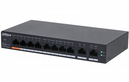 Dahua PoE Cloud Gigabit Switch 8port +2UP 110W CS4010-8GT-110