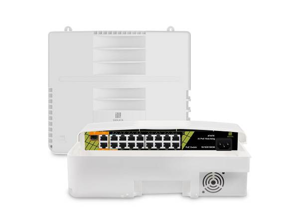 15 Port POE Switch +1GE +2 Up-Link + 1SFP