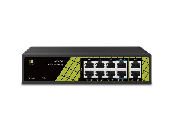 8 Port POE Switch + 2 Up-Link