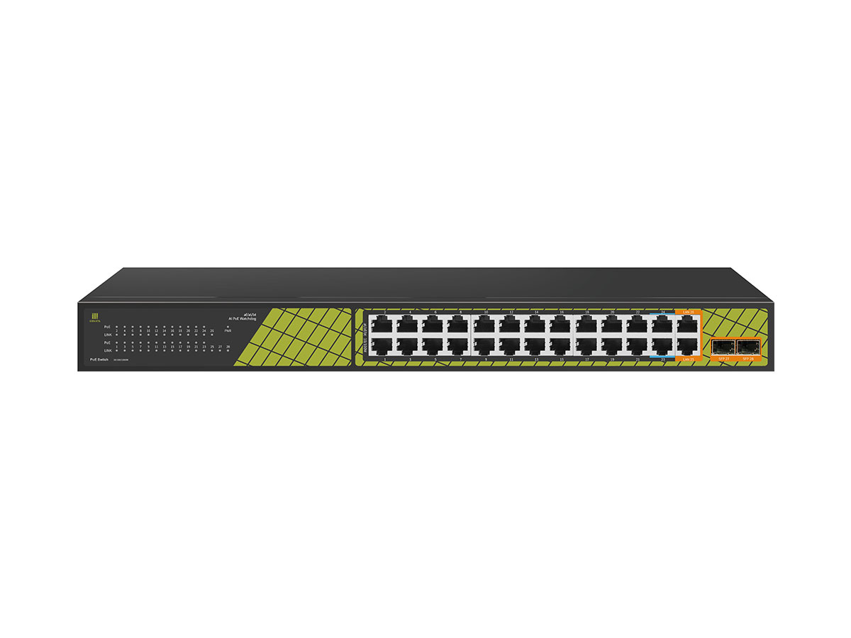 24 Port POE Switch + 2 Up-Link + 2SFP - Image 2